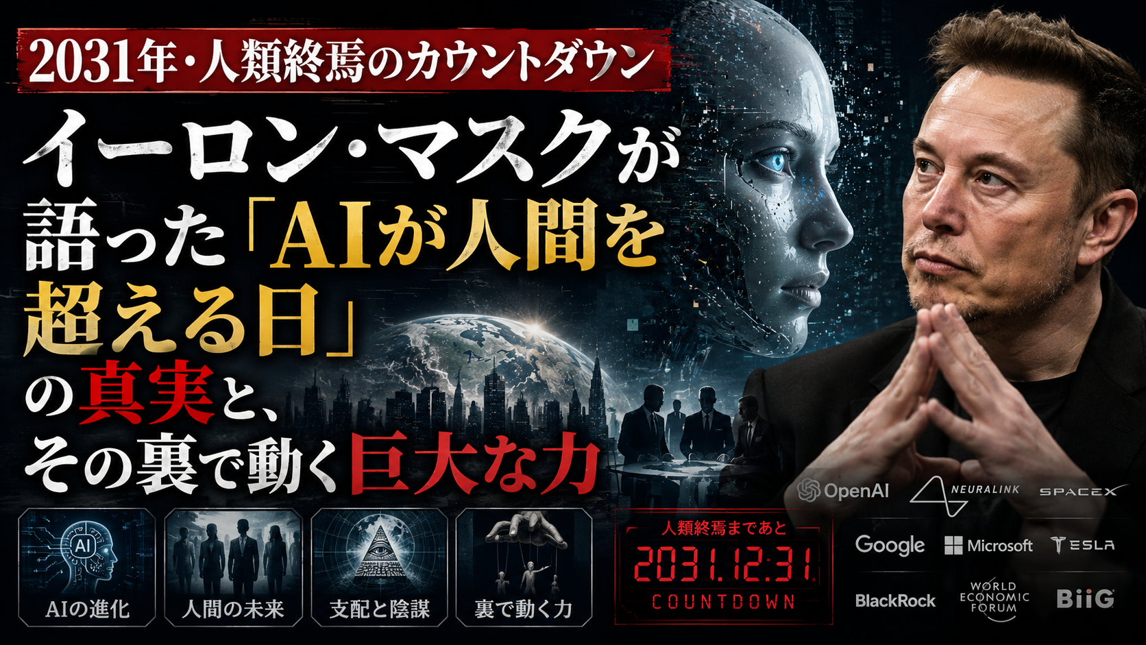 「5年後、AIは80億人の脳を超える」——その言葉の意味、本当に理解できていますか？
