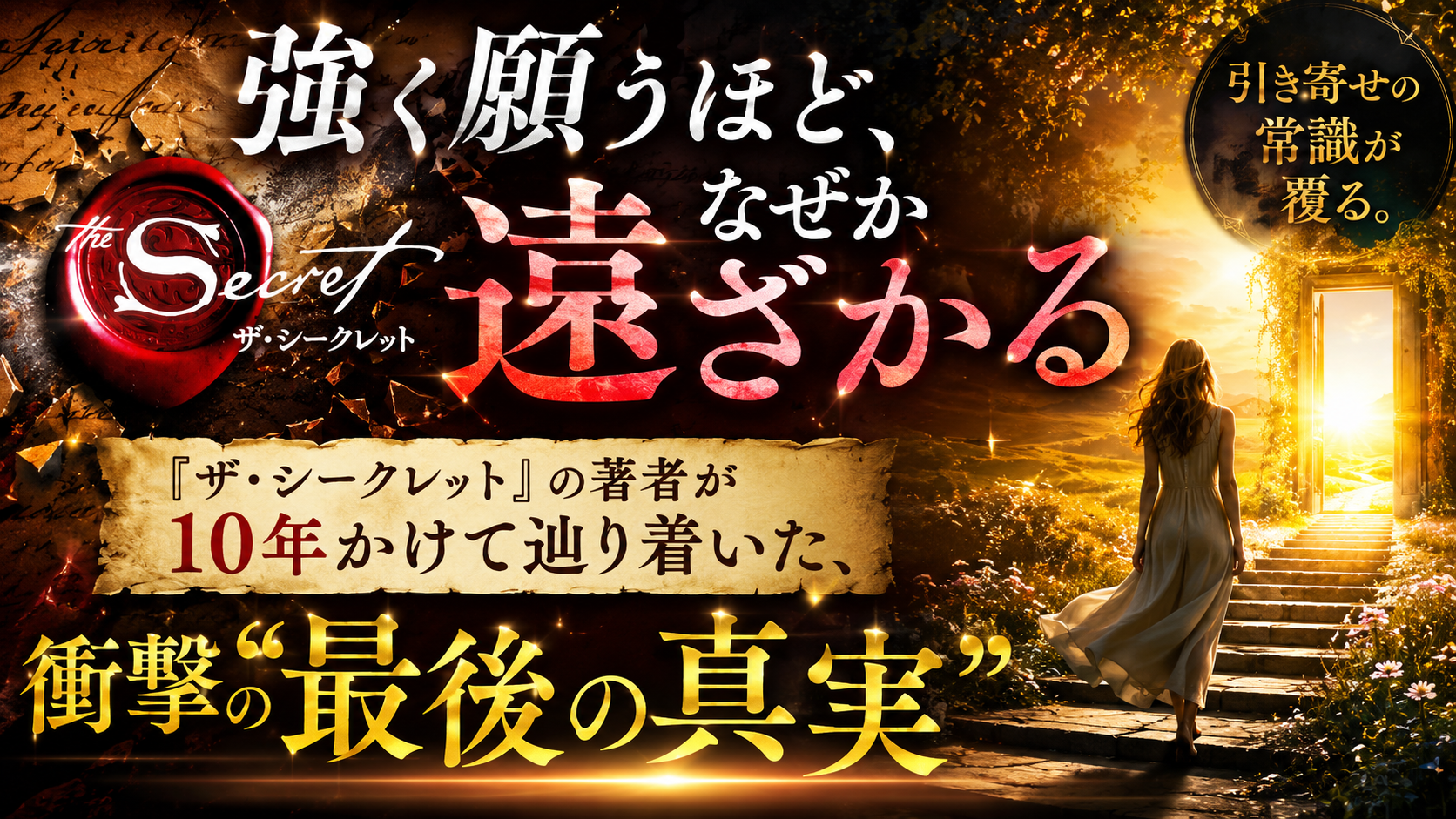 願えば願うほど、苦しくなる——それ、あなたのせいじゃないかもしれません。