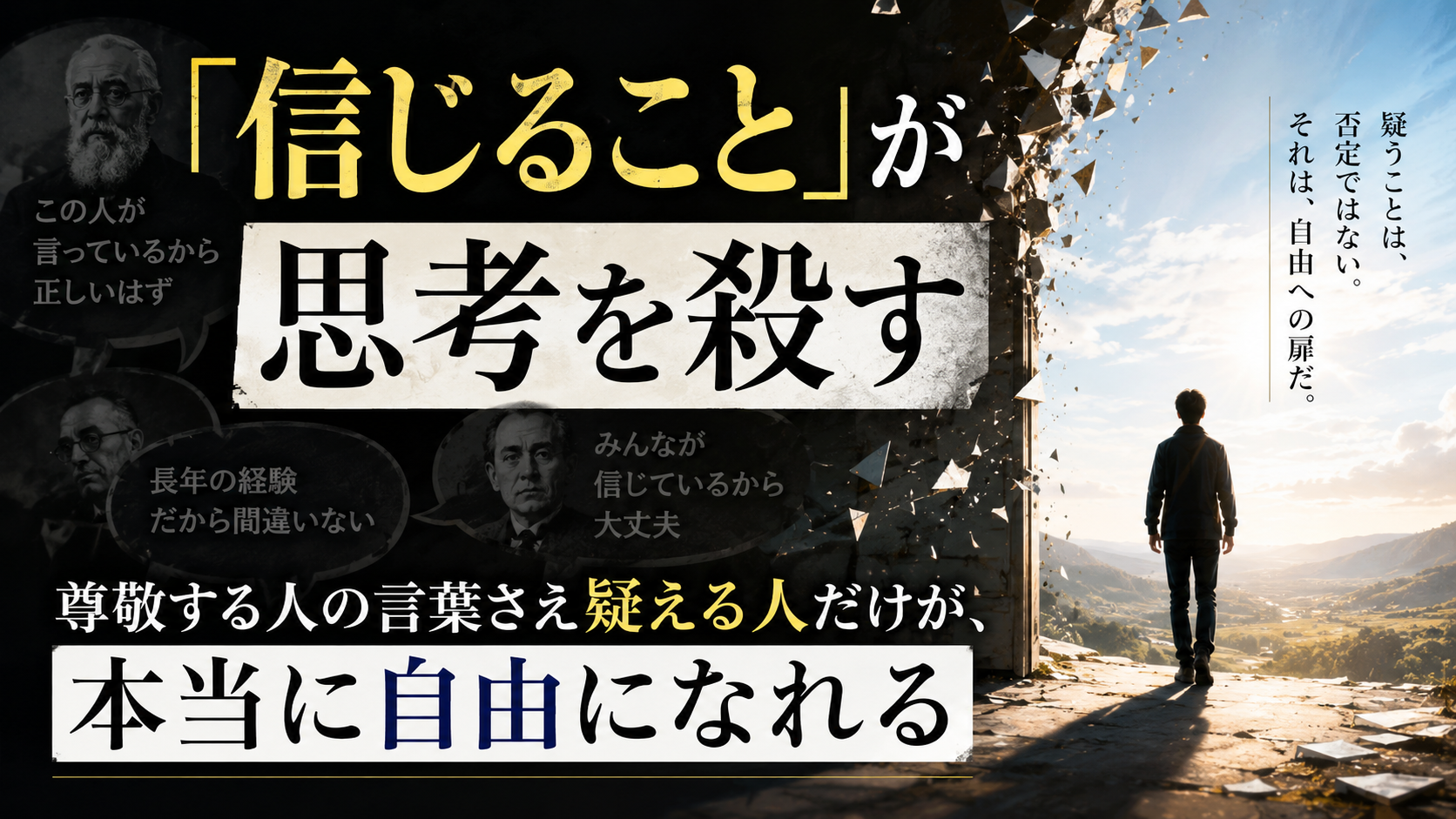 あなたが信じている「正解」、本当に正しいですか？
