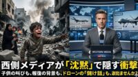 西側メディアの「沈黙」が隠す衝撃 — 子供の叫びも、報復の理由も、ドローンの「儲け話」も、あなたは本当に見えていますか？