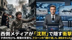 西側メディアの「沈黙」が隠す衝撃 — 子供の叫びも、報復の理由も、ドローンの「儲け話」も、あなたは本当に見えていますか？