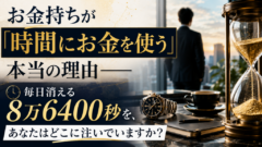 「時間にお金を使う人」だけが、なぜ豊かになれるのか