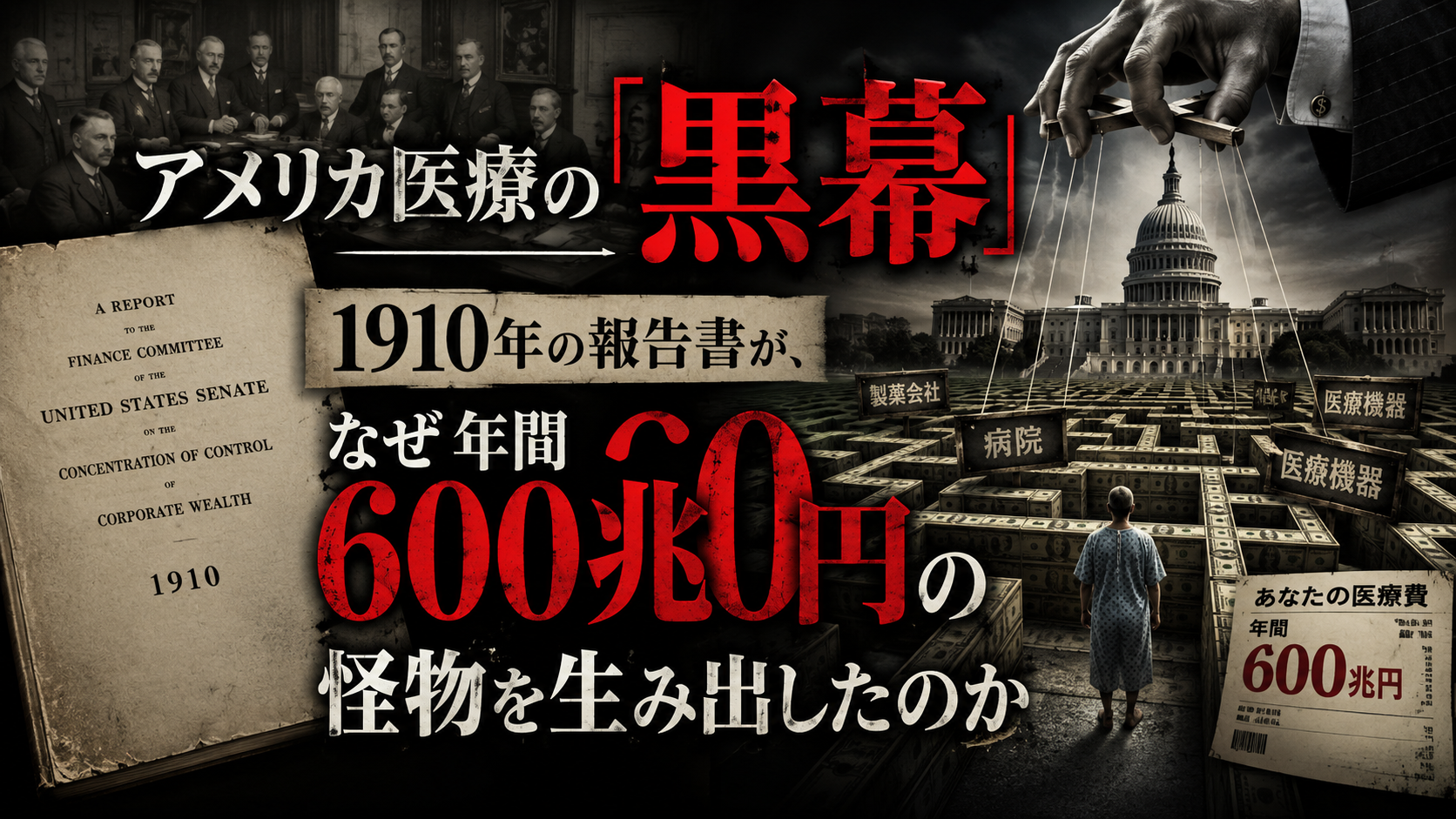 年間600兆円の医療帝国は「ある報告書」から始まった
