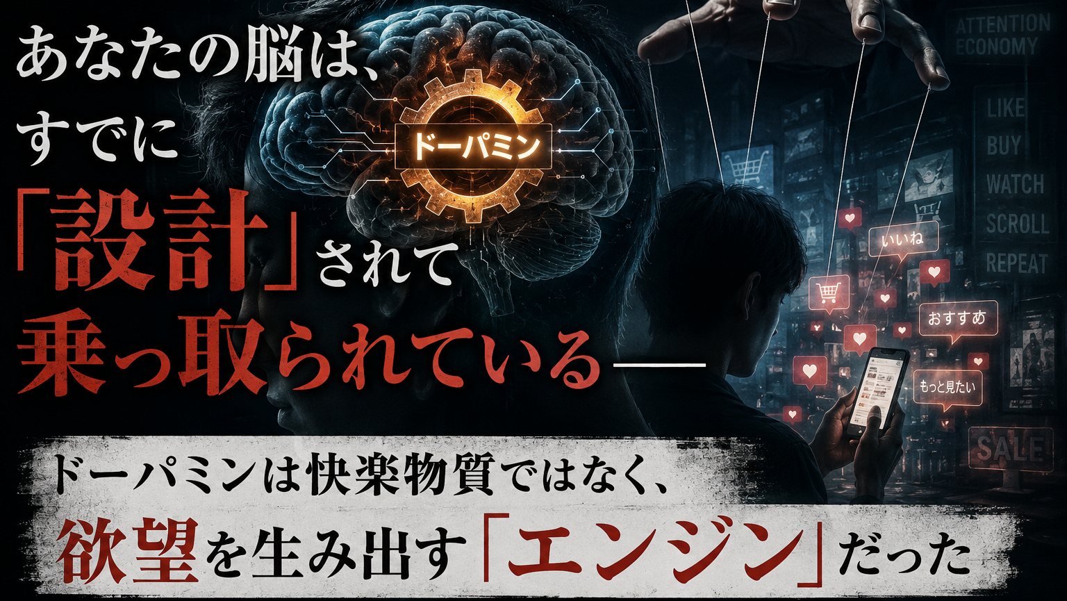「やめられない」のはあなたのせいじゃない——脳は最初から、そう動くように作られていました