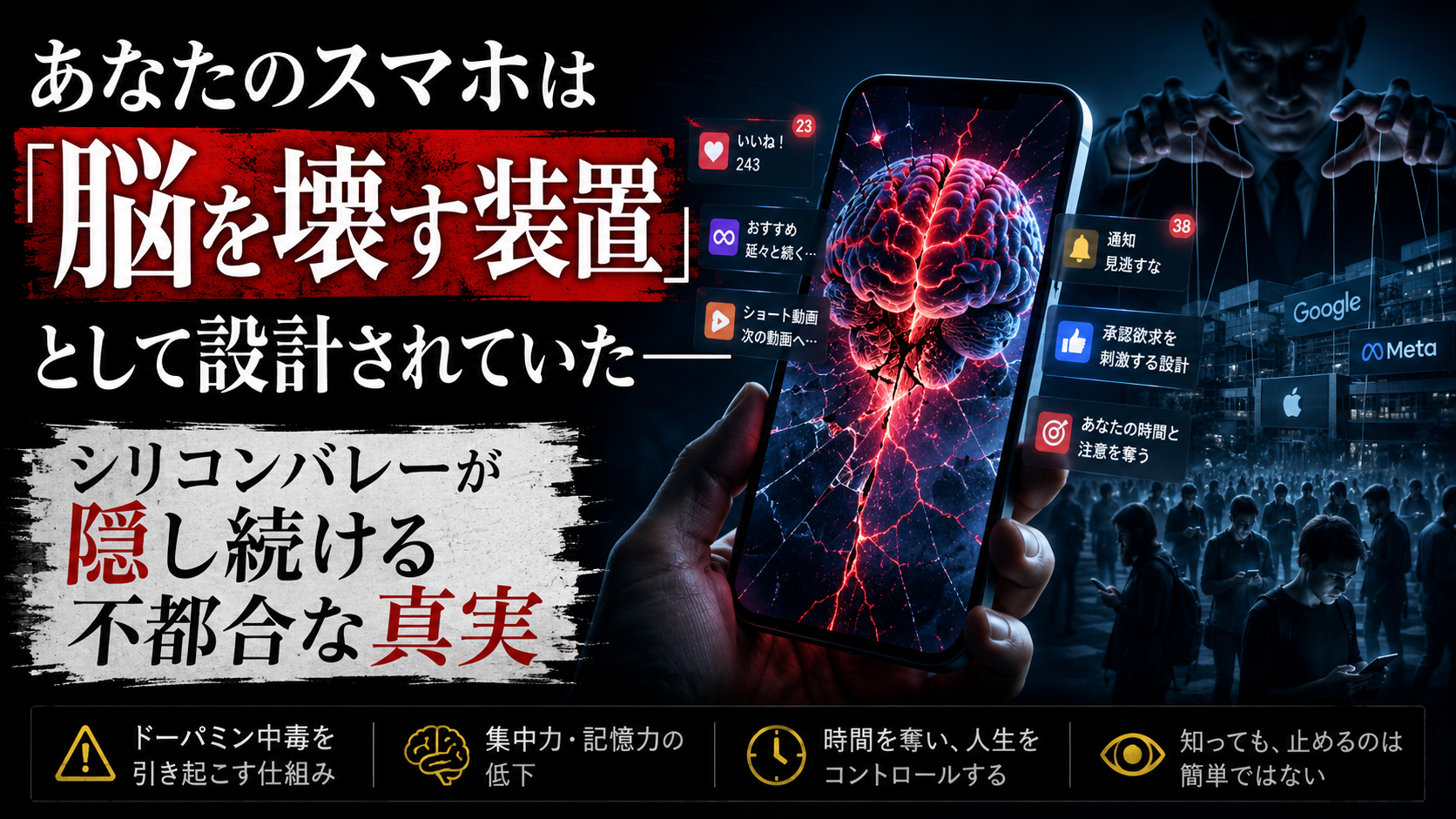 スマホがあなたの脳を「静かに破壊」している――その証拠と、たった3つの逆転策