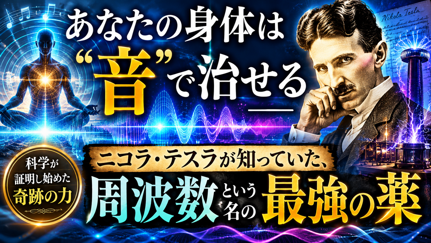 音があなたの細胞を「書き換える」——528Hzが持つ、驚くべき身体への作用とは 音があなたの細胞を「書き換える」——528Hzが持つ、驚くべき身体への作用とは