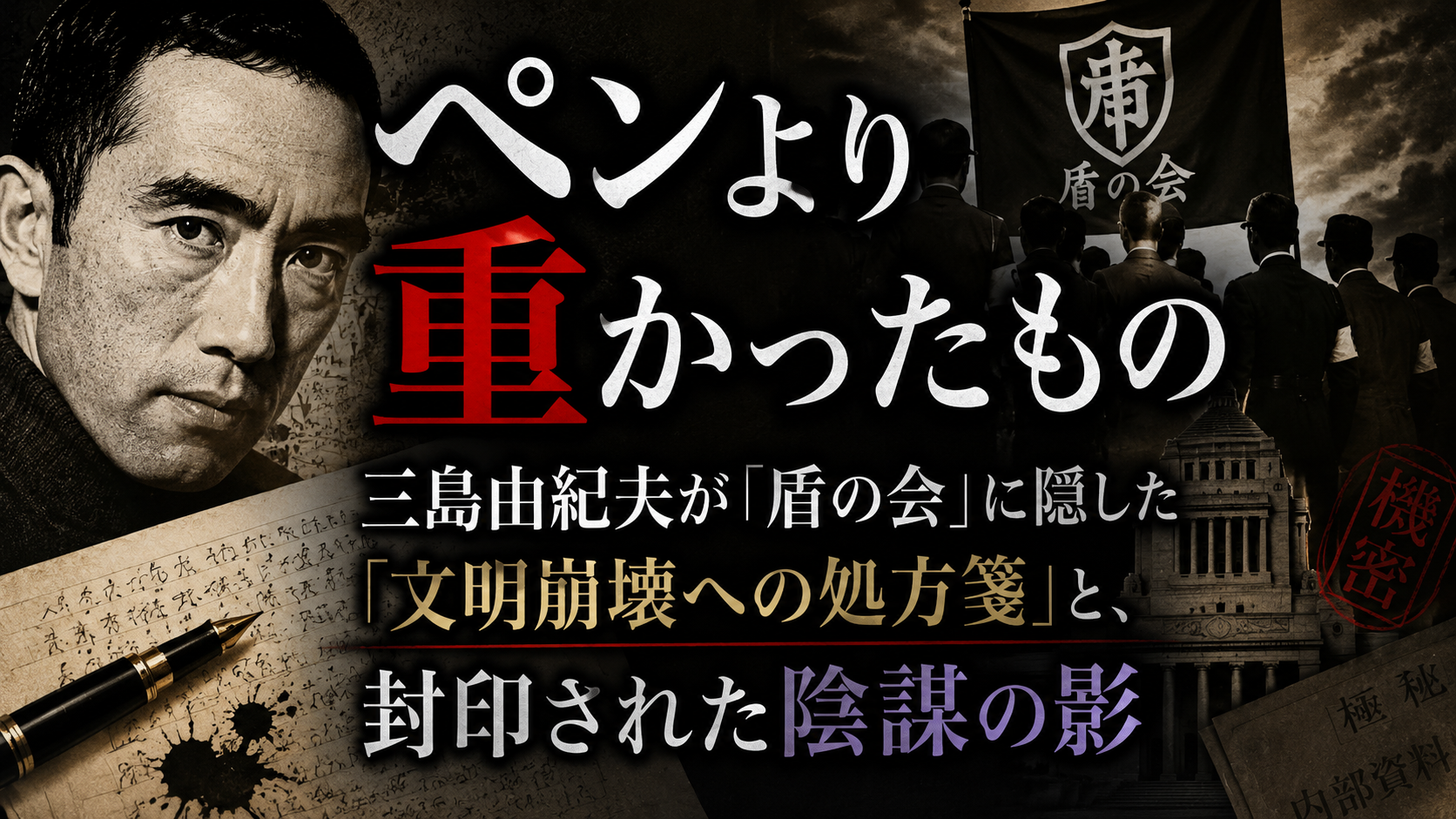 「狂人」と片付けるには、あまりにも正確すぎた——三島由紀夫が50年前に見ていた「現代」の正体