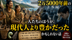 教科書が教えない「本当の日本の始まり」——2万5000年前の人たちは、現代人より豊かだったかもしれない