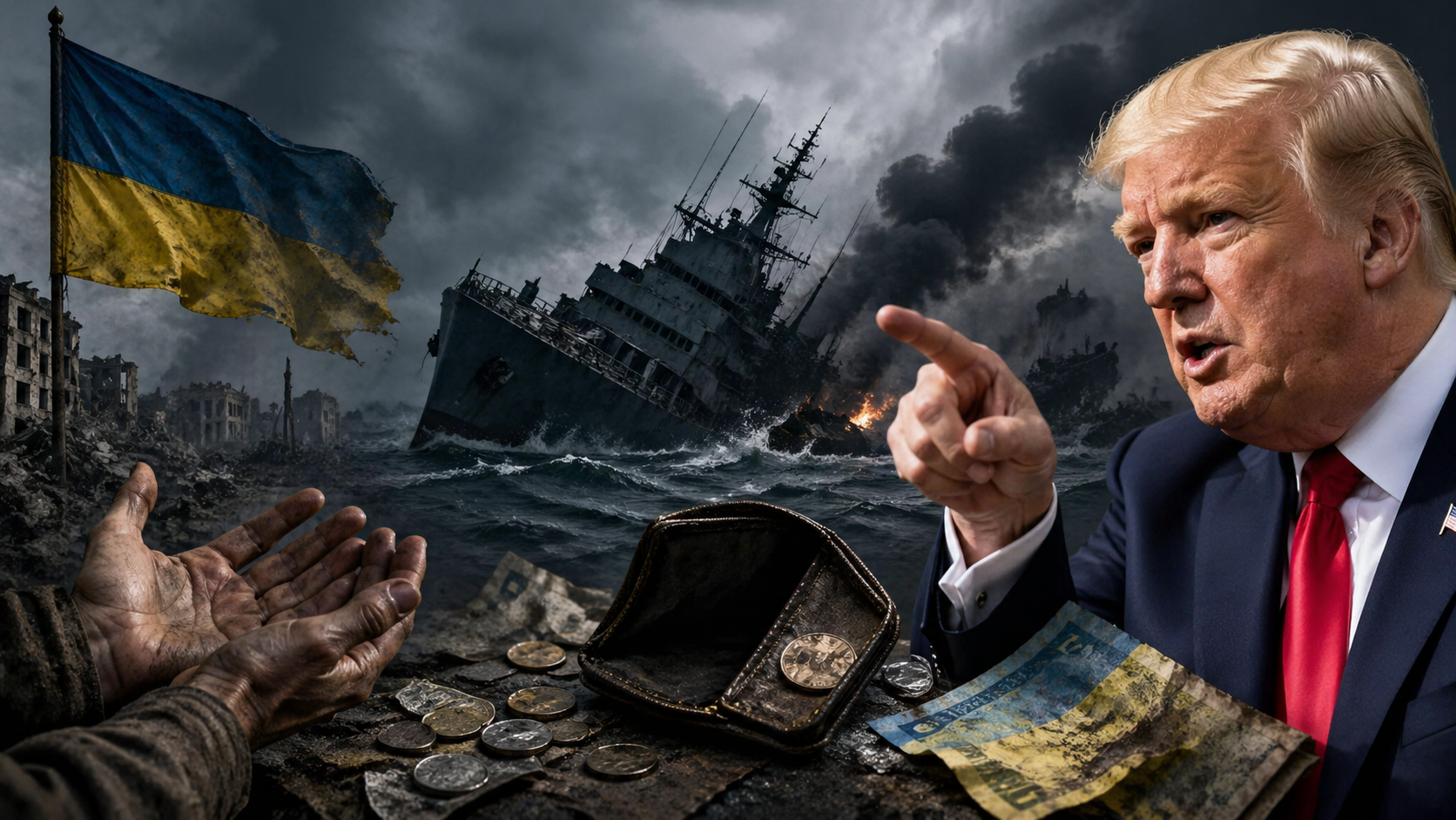 「海軍が全滅、通貨に名前もない」――トランプが暴露したウクライナの”リアル”が衝撃すぎる