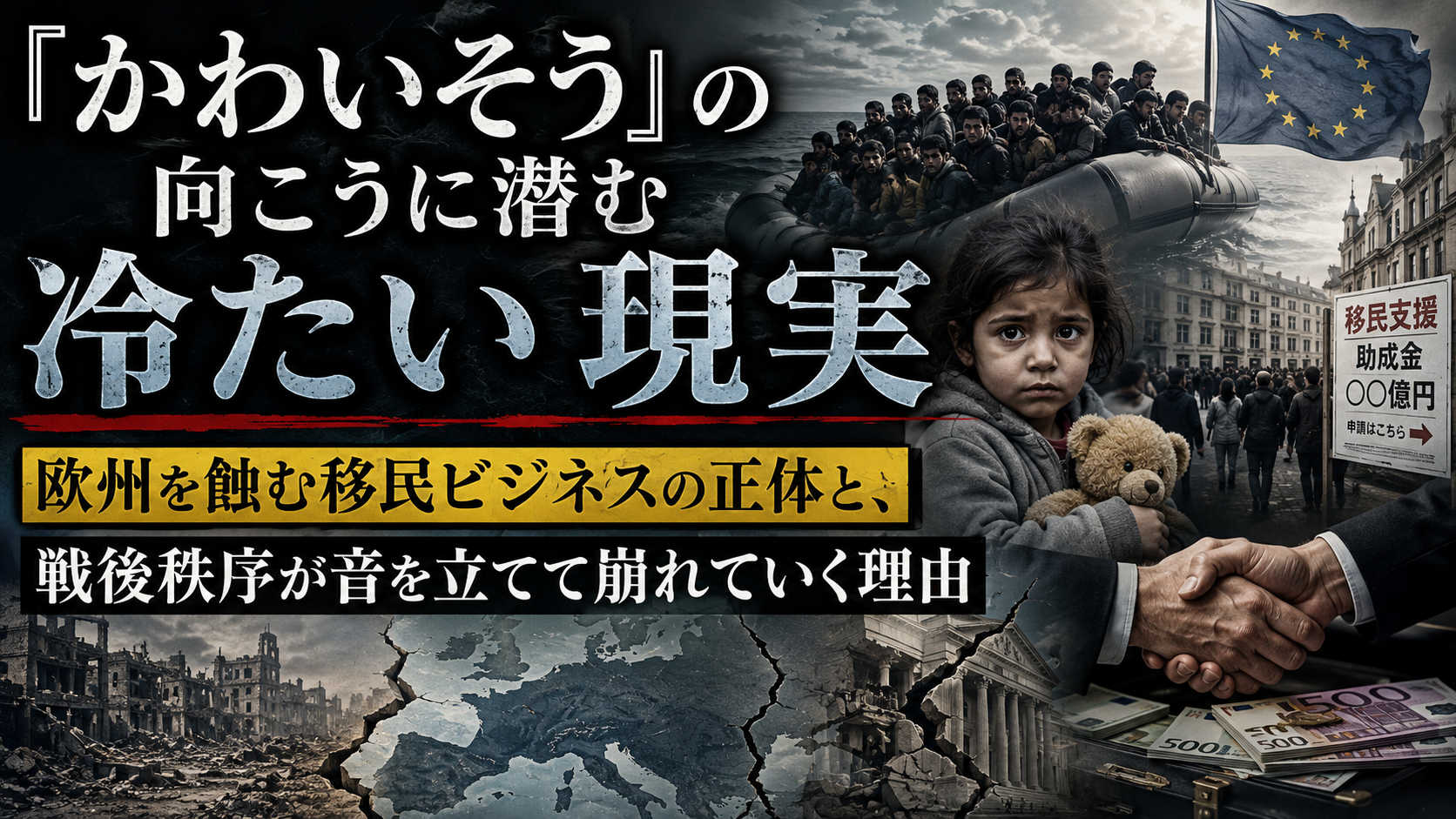 欧州を揺るがす「見えない移民ビジネス」の正体 ～『かわいそう』の物語が隠す不都合な真実と、日本への警告～