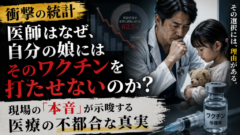 【衝撃】医師の97%が自分に打つのに、娘のHPVワクチンは0%で拒否。その本音が暴く医療の「二重基準」