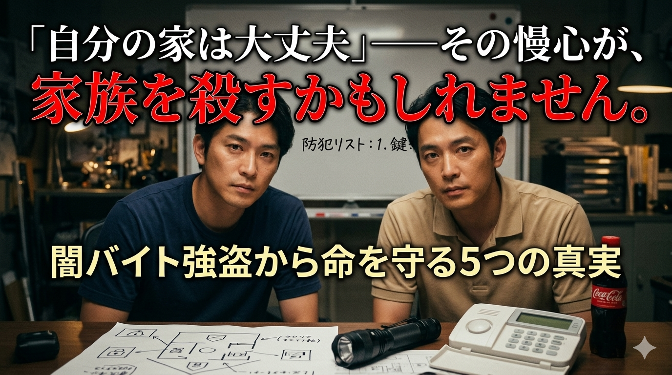 「自分の家は大丈夫」——その慢心が、家族を殺すかもしれません。 「自分の家は大丈夫」——その慢心が、家族を殺すかもしれません。