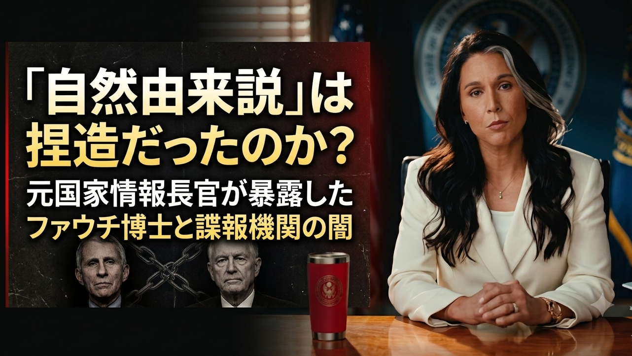 元国家情報長官が退任日に公開した衝撃文書 パンデミックの「自然由来説」は捏造だったのか? 元国家情報長官が退任日に公開した衝撃文書 パンデミックの「自然由来説」は捏造だったのか?
