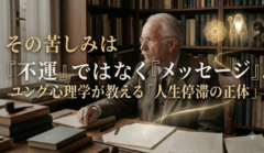 「また同じことが起きた」——その繰り返しに、ユング心理学が隠された答えを教えてくれます。
