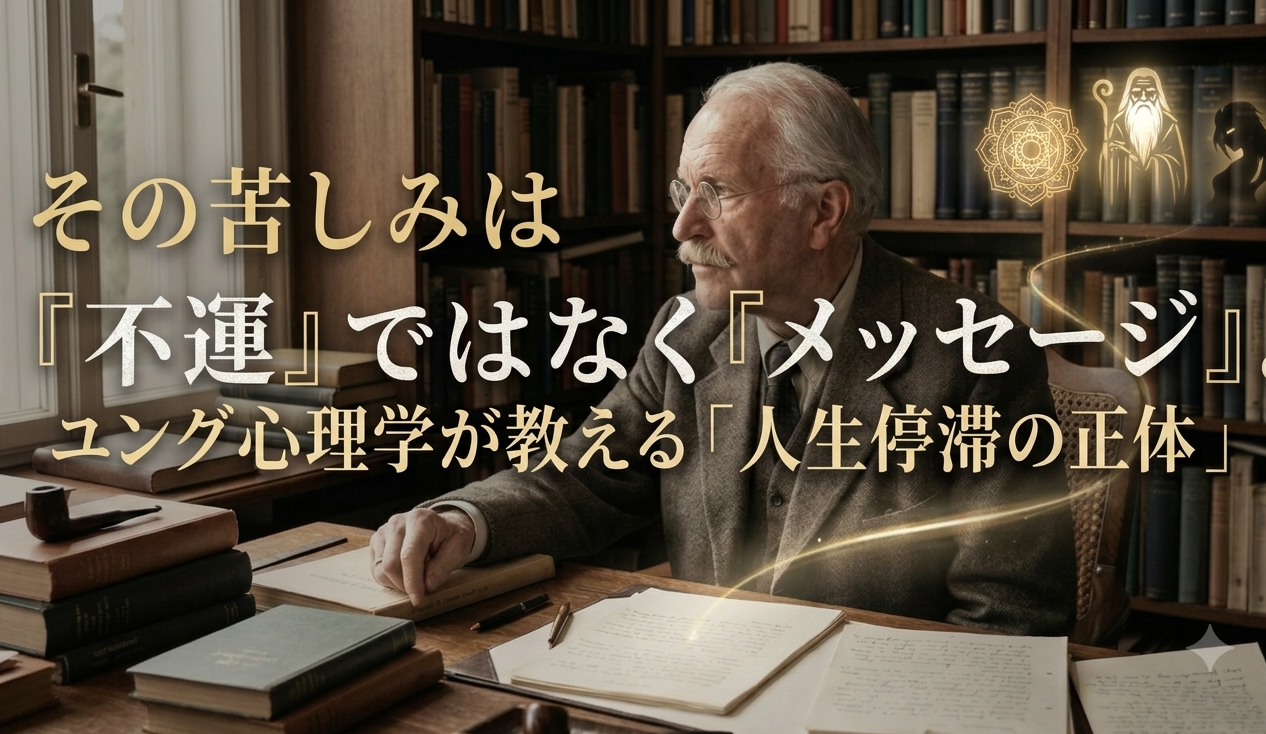 「また同じことが起きた」——その繰り返しに、ユング心理学が隠された答えを教えてくれます。