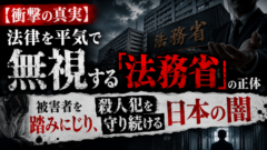 【衝撃】法務大臣が堂々と「法律を破り続けている」——あなたはこの事実を知っていましたか？
