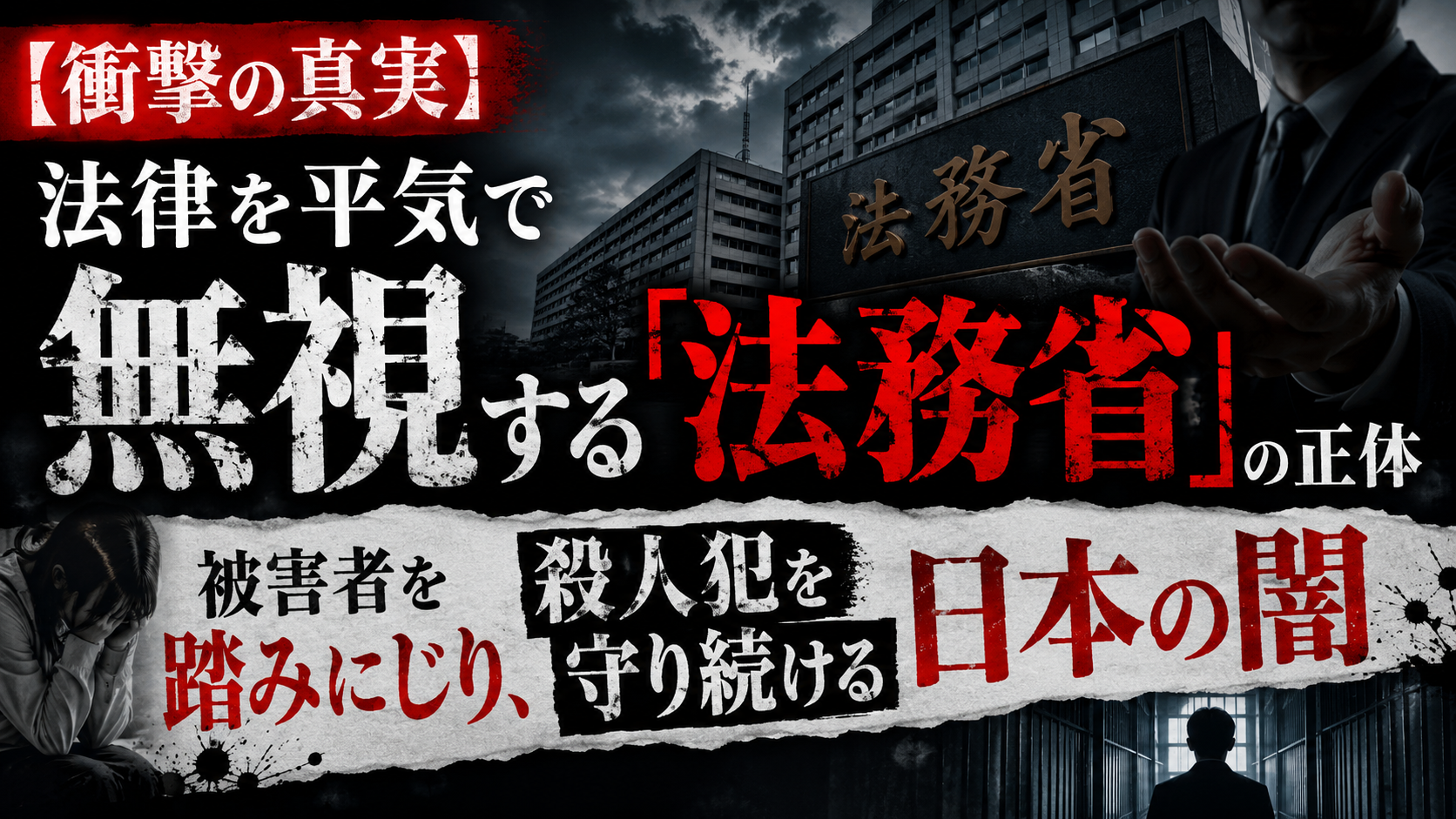 【衝撃】法務大臣が堂々と「法律を破り続けている」——あなたはこの事実を知っていましたか？