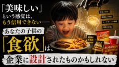 あなたの「美味しい」は、本物ですか？——食品業界が絶対に教えてくれない、子供の体に起きていること