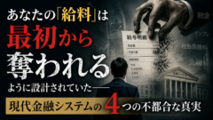 あなたの「給料」は最初から奪われるように設計されていた
