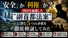 「防災」の顔をした利権の構図——あなたはまだ気づいていない