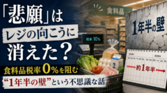 「悲願」はレジの向こうに消えた？食料品税率0%を阻む”1年半の壁”という不思議な話