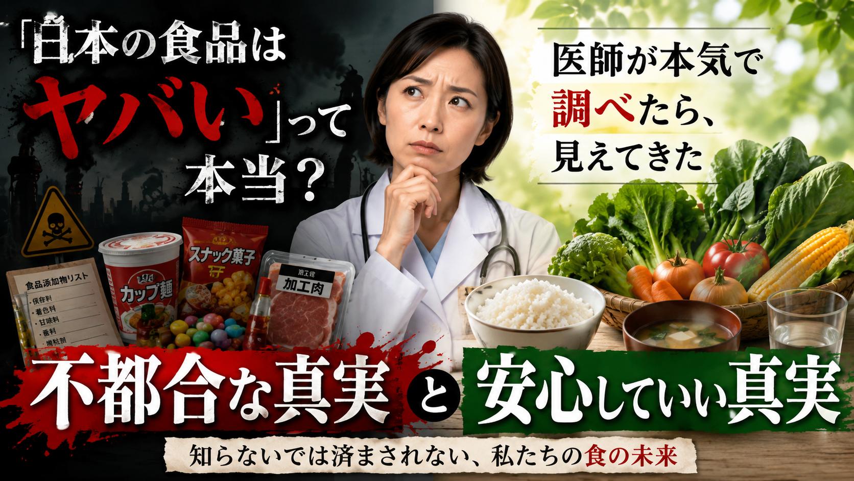 「日本の食品はヤバい」って本当？ 医師が本気で調べたら、見えてきた"不都合な真実"と"安心していい真実"