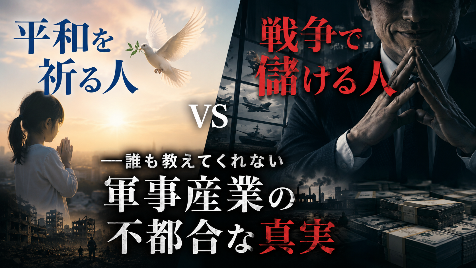 「平和」を信じているあなたへ――その裏で、誰かが儲けている 「平和」を信じているあなたへ――その裏で、誰かが儲けている