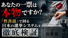 その一票、本当に「あなた」のものとして数えられていますか？