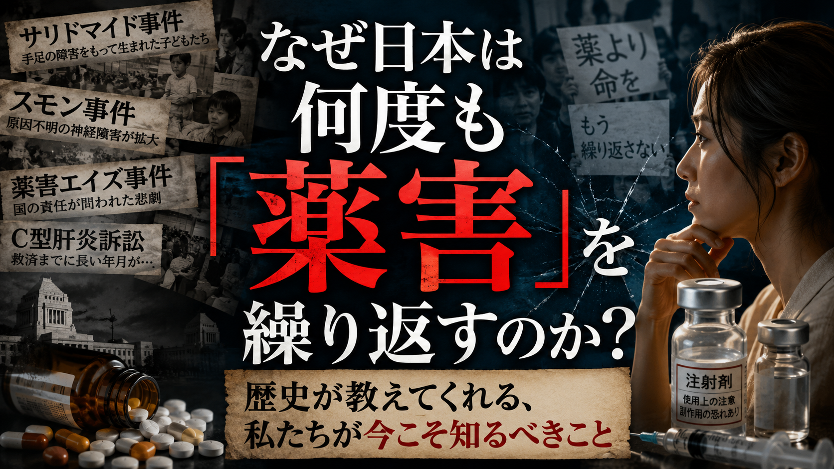 なぜ日本は何度も「薬害」を繰り返すのか？歴史が教えてくれる、私たちが今こそ知るべきこと