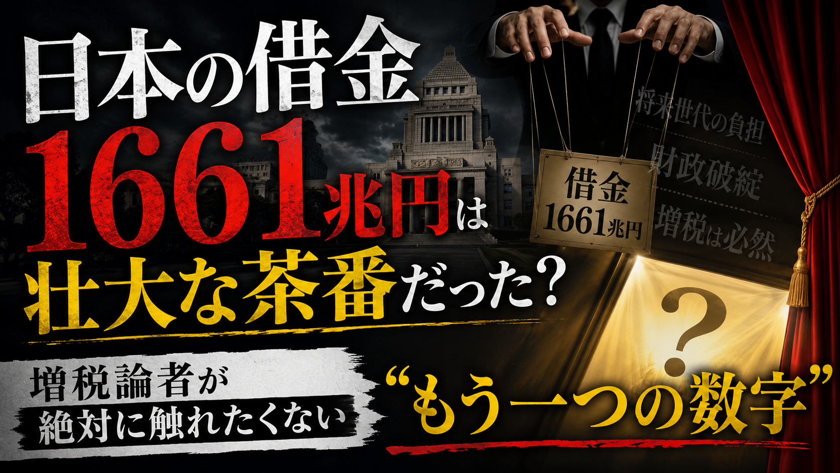 「1661兆円の借金」に、あなたはまだ怯えていますか？
