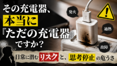 「ただの充電ケーブル」、あなたはそう言い切れますか？