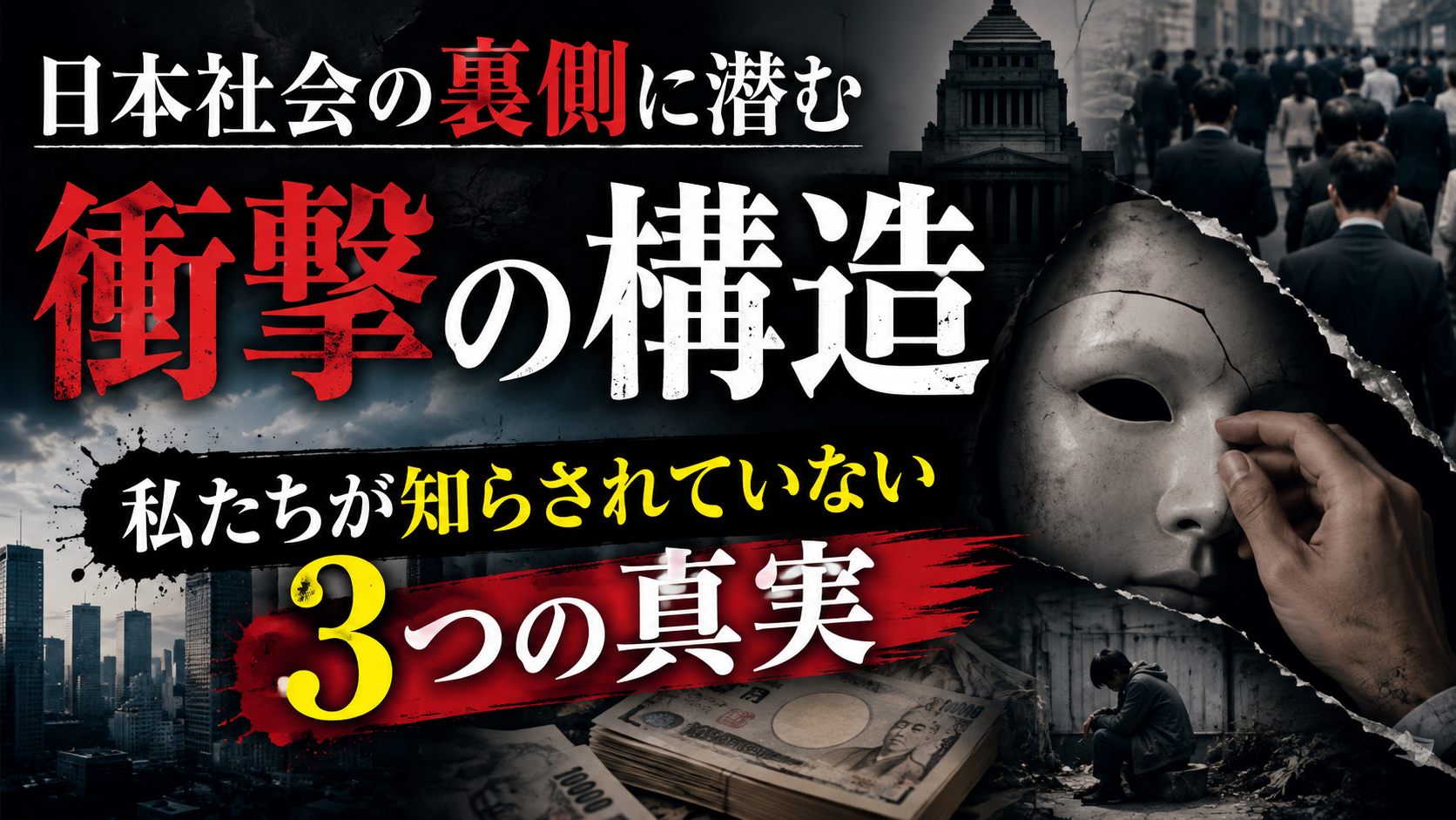 日本社会の裏側に潜む「衝撃の構造」:私たちが知らされていない3つの真実