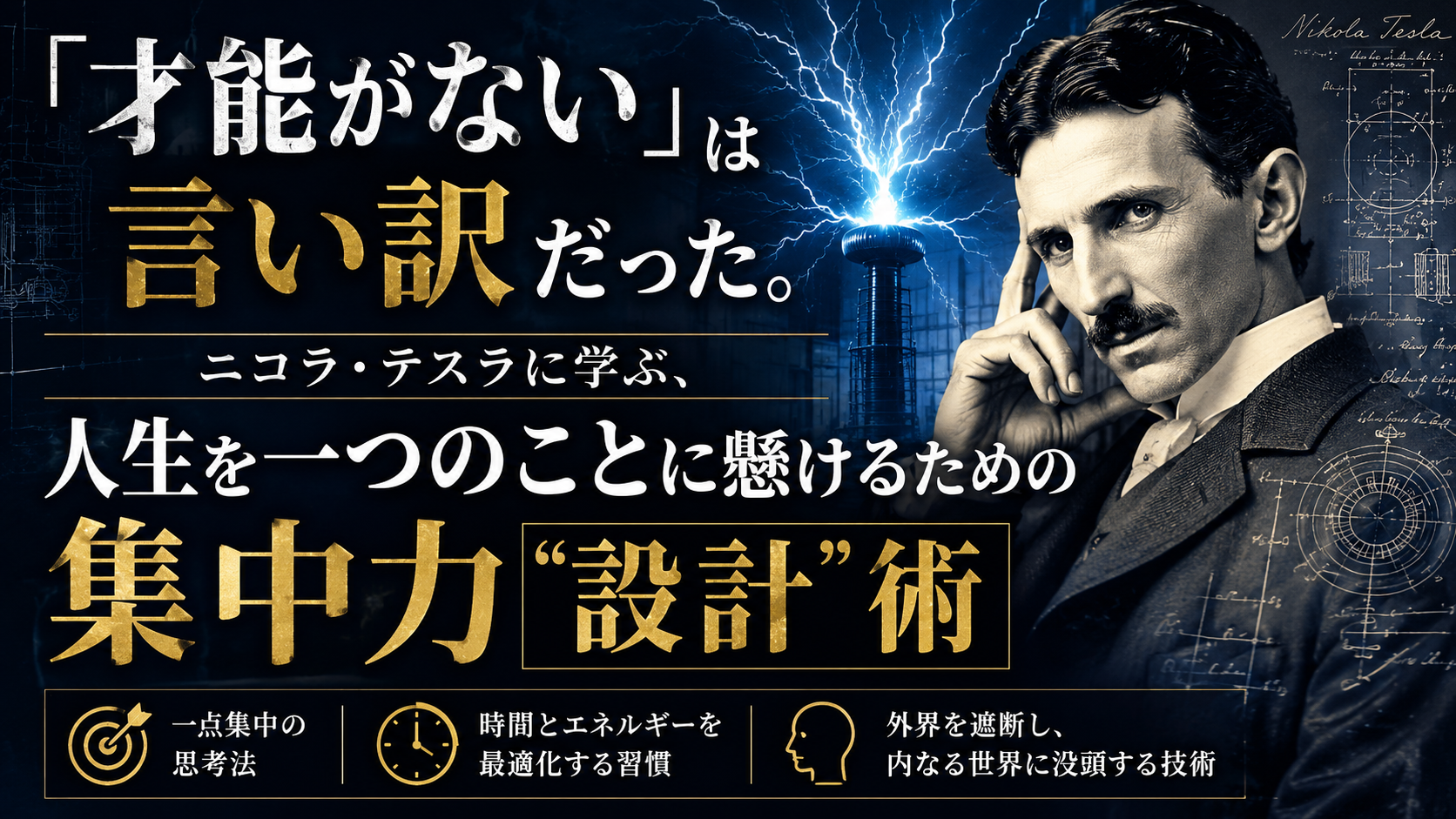 「集中できないのは才能がないから」——そう思っていませんか?