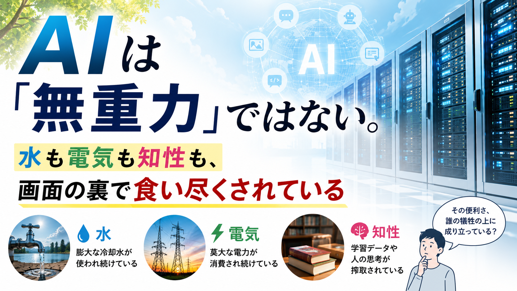 AIが「軽い」と思う人ほど、請求書の宛先を知らない AIが「軽い」と思う人ほど、請求書の宛先を知らない