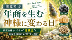 あなたの町の「あの竹林」が、実は年商数億円の卵かもしれない