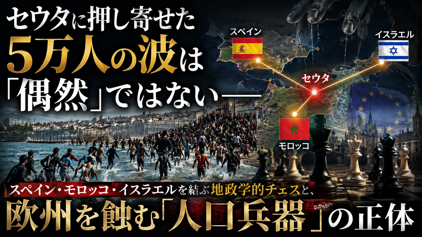 セウタに5万人が押し寄せた本当の理由――「移民危機」では語れない、欧州の地政学的チェス セウタに5万人が押し寄せた本当の理由――「移民危機」では語れない、欧州の地政学的チェス