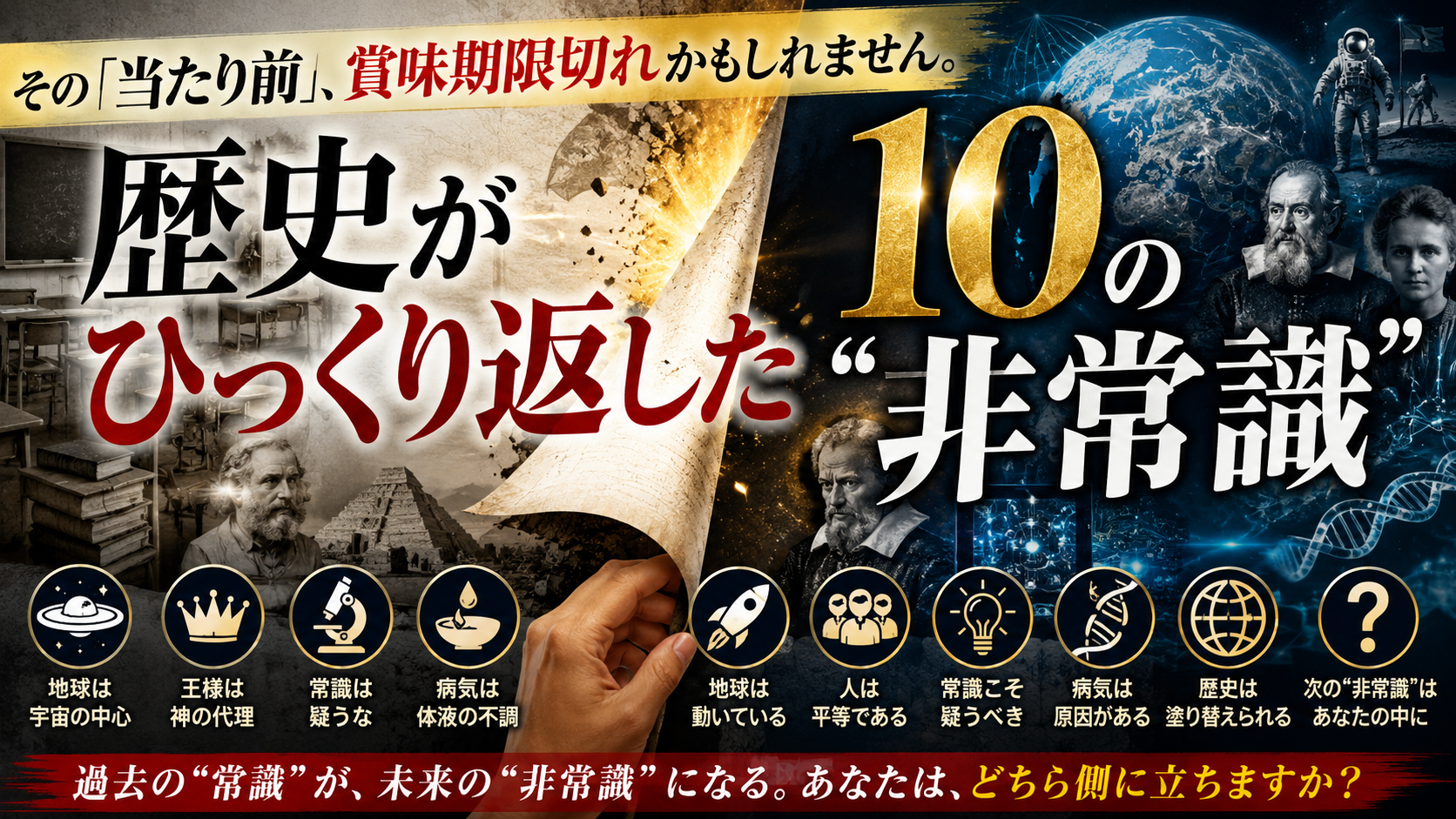 「地球は丸い」ですら、いつか覆るかもしれない ― 歴史が教える"常識"の賞味期限 「地球は丸い」ですら、いつか覆るかもしれない ― 歴史が教える"常識"の賞味期限