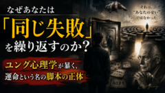 なぜあなたは「同じ失敗」を繰り返すのか？ユング心理学が暴く、運命という名の脚本の正体