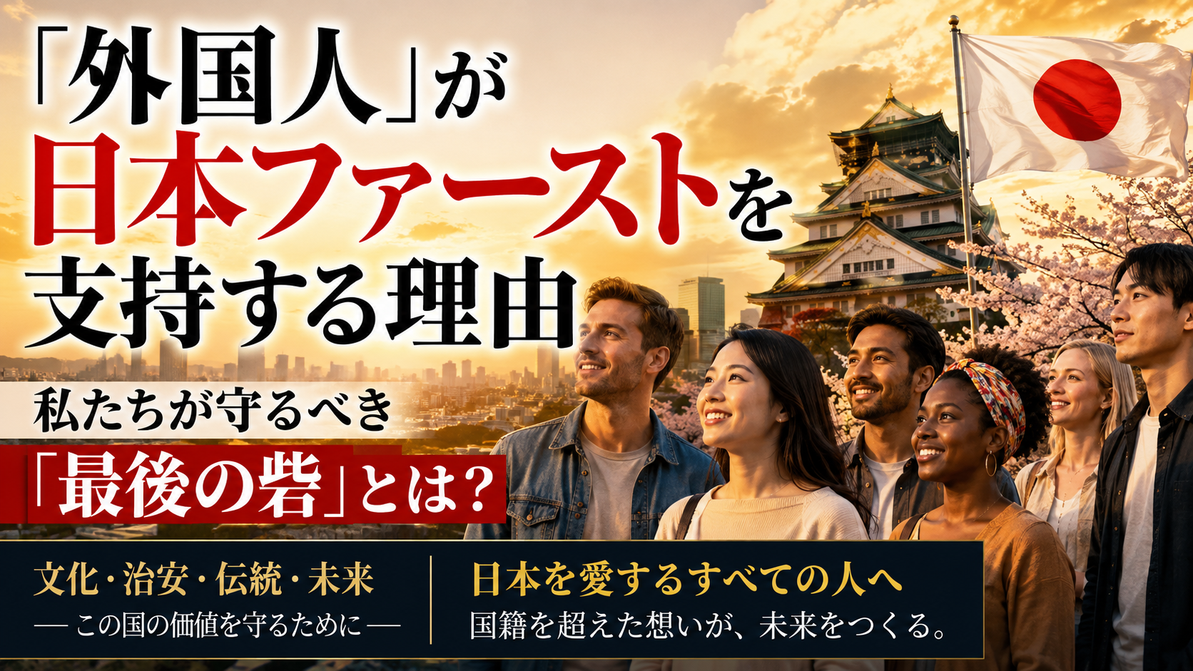 外国人が「日本ファースト」を支持する衝撃の理由|移民問題の裏側に潜む“最後の砦” 外国人が「日本ファースト」を支持する衝撃の理由|移民問題の裏側に潜む“最後の砦”
